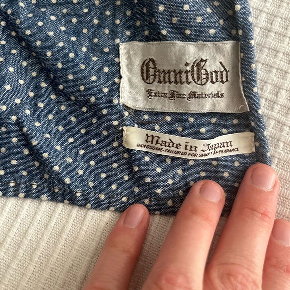 Japanese cotton patchwork scarf - Picture 10 of 11